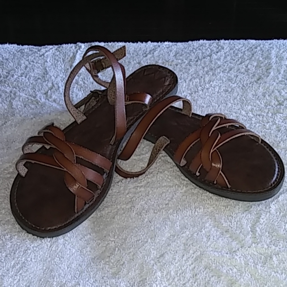 Brown worn twice! sandals